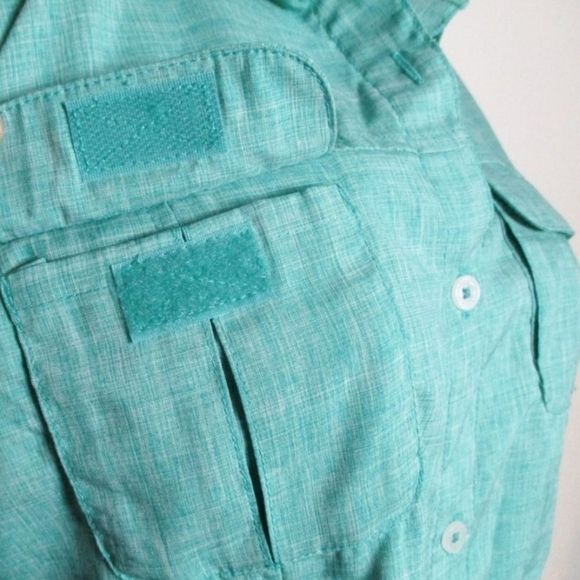 Magellan mag wick fish gear button down shirt size M - Picture 5 of 6